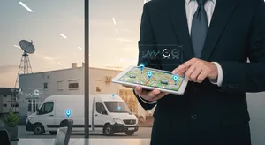 Advanced GPS business tracking features dashboard with analytics and reporting tools
