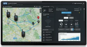 Advanced GPS fleet tracking features and productivity tools