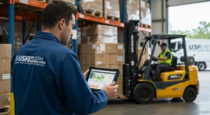 Fleet management benefits dashboard showing tracking metrics and productivity gains