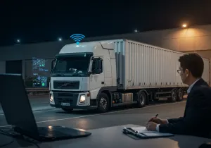 Business Outcomes with Commercial Fleet Optimization illustration