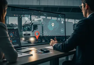 Implementing company truck GPS tracking illustration