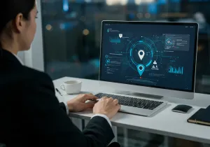 company vehicle trackers Overview illustration
