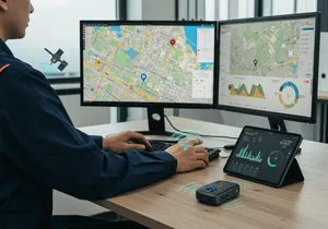 Commercial fleet monitoring compliance and safety