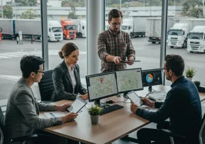 GPS Tracking for Construction Companies Benefits illustration