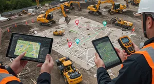 Construction fleet tracking system for equipment management