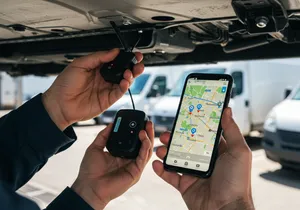 GPS fleet tracking device selection and management