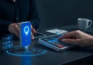Implementing GPS tracker features illustration