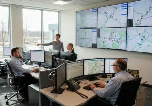 GPS Fleet Driver Safety Overview illustration