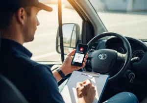 Key Features of GPS Fleet Management Devices illustration