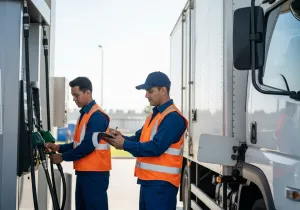 ROI and Cost Savings with GPS Fleet Management Devices illustration