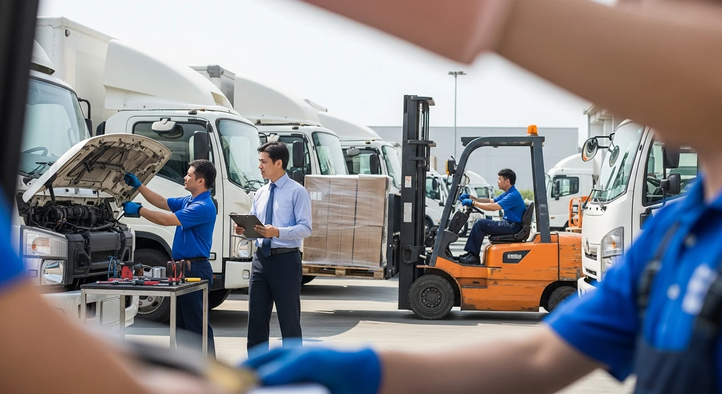 GPS Fleet Management Solutions services support fleet tracking and performance