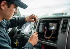 Implementing GPS Fleet Management Solutions Visual Implementing GPS Fleet Management Solutions illustration