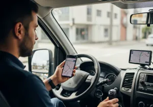 GPS Fleet Management Systems Overview illustration