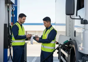 ROI and Cost Savings with GPS Fleet Management Systems illustration