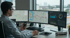Fleet management analytics and reporting interface