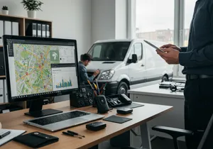 Successful GPS fleet management implementation showing improved operations and results