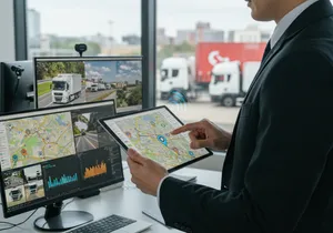 Various industries using GPS fleet management for vehicle tracking and operations