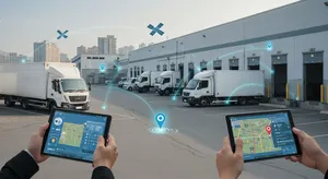 Advanced fleet tracking system showcasing next-generation GPS signal capabilities