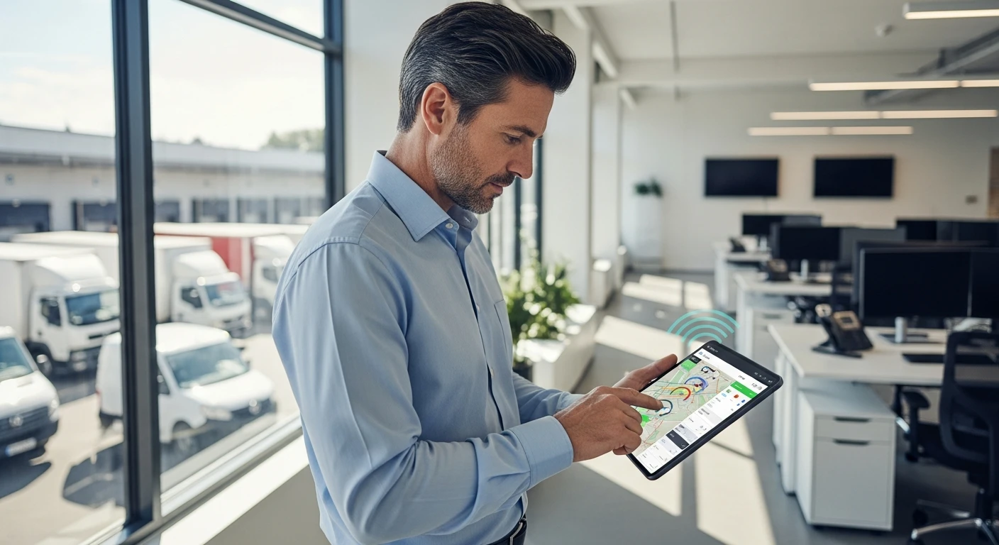 GPS Tracker for Business Vehicles services support fleet tracking and performance