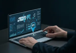 GPS Tracking Business Overview illustration