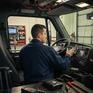 Fleet tracking device components and installation