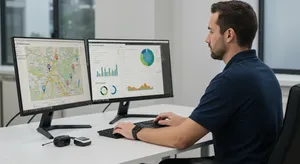 Commercial fleet monitoring implementation and ROI