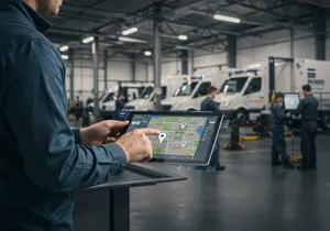 Fleet management system integration capabilities and connectivity options