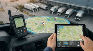 Fleet management system integration with GPS tracking capabilities