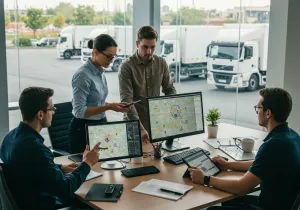 GPS Tracking for Landscaping Businesses Benefits illustration