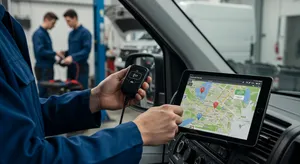 Fleet maintenance tracking system with diagnostic tools