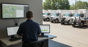 Fleet maintenance scheduling and tracking dashboard