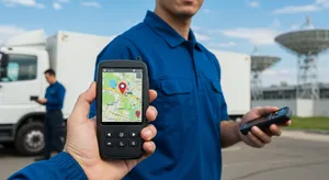 GPS fleet tracking coverage comparison between cellular and satellite systems