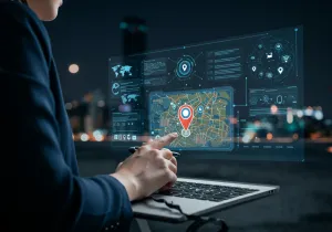 Business Outcomes with Real-Time GPS tracking illustration