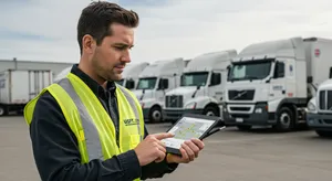 Fleet management real-time tracking dashboard