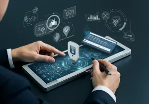 Business Outcomes with GPS tracker ROI illustration