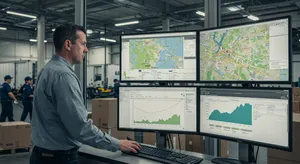 Fleet management ROI calculator showing GPS tracking cost benefits
