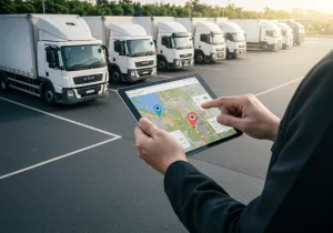 GPS Tracking for Security Services Overview illustration