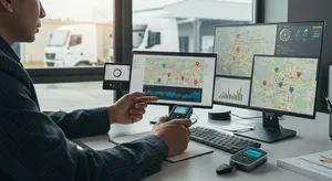 GPS tracking security monitoring system showing theft prevention and asset protection features