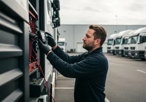 GPS Tracking for Snow Removal Services Implementation Visual GPS Tracking for Snow Removal Services Implementation illustration