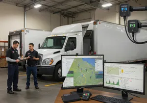 Fleet management software cloud architecture