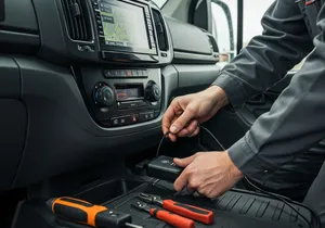 GPS fleet tracking device installation and fleet management setup