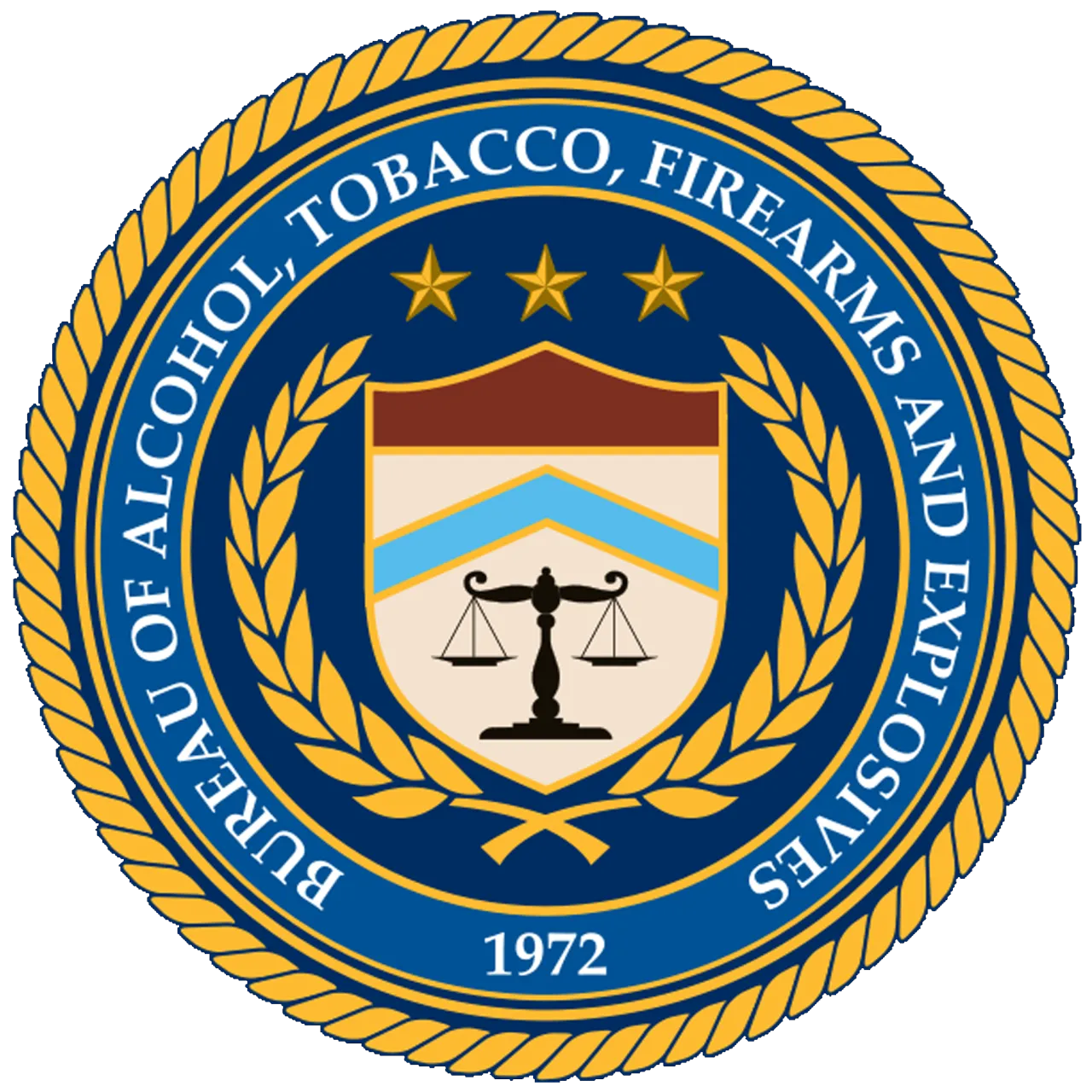 ATF (Bureau of Alcohol, Tobacco, Firearms and Explosives) Logo
