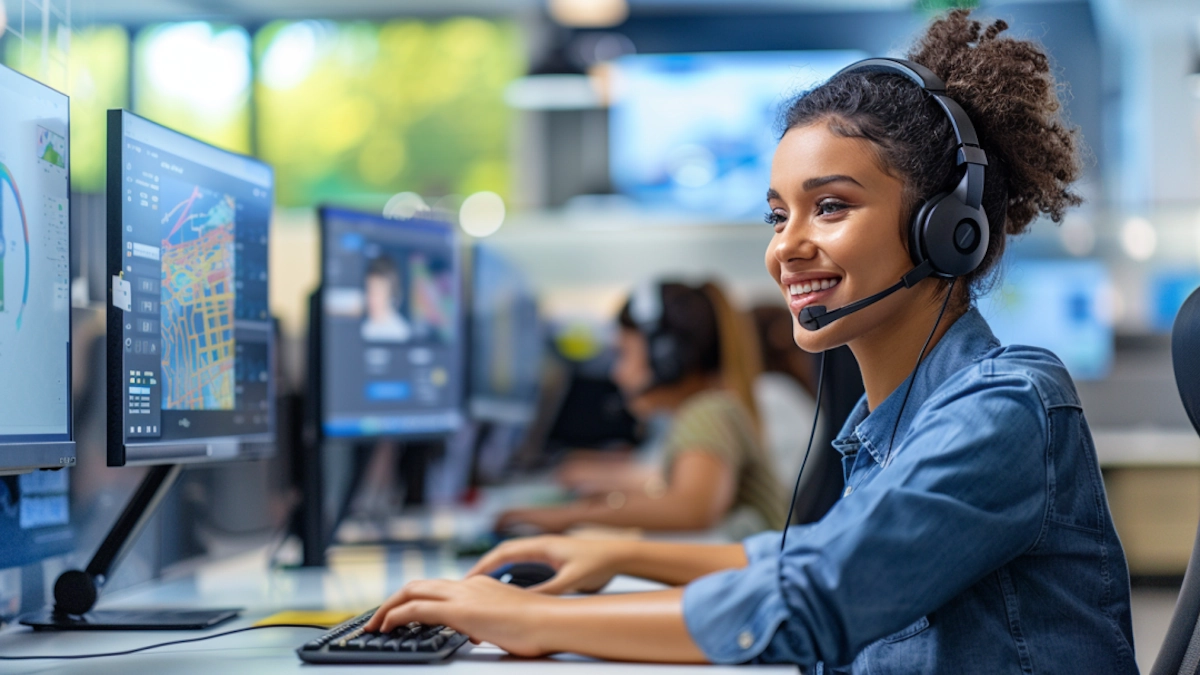Call centers can use USFTs tracking software dashboard to track every asset
